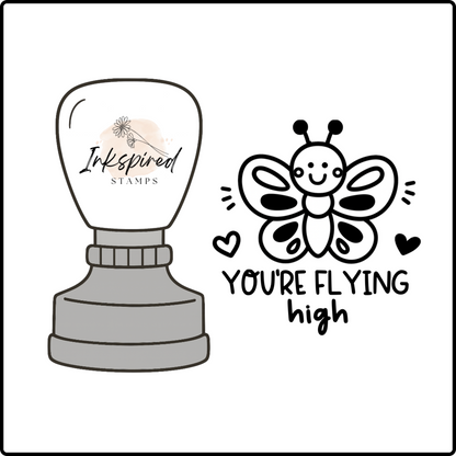 You're Flying High Stamp