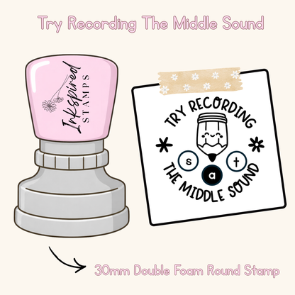 Try Recording The Middle Sound Stamp