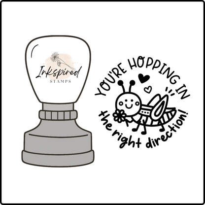 You're Hopping in the Right Direction Stamp