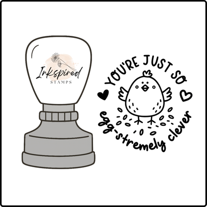 You're Just So Egg-Stremely Clever Stamp