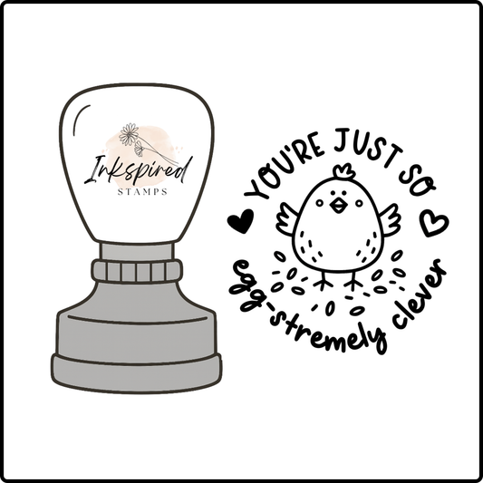 You're Just So Egg-Stremely Clever Stamp