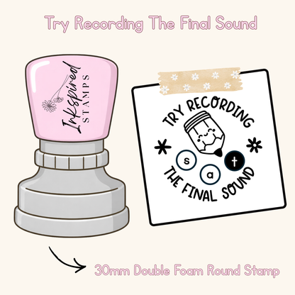 Try Recording The Final Sound Stamp