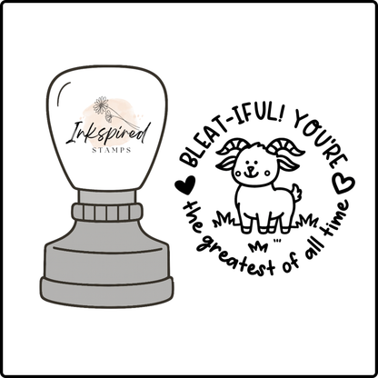 Bleat-iful! You're the Greatest of All Time Stamp