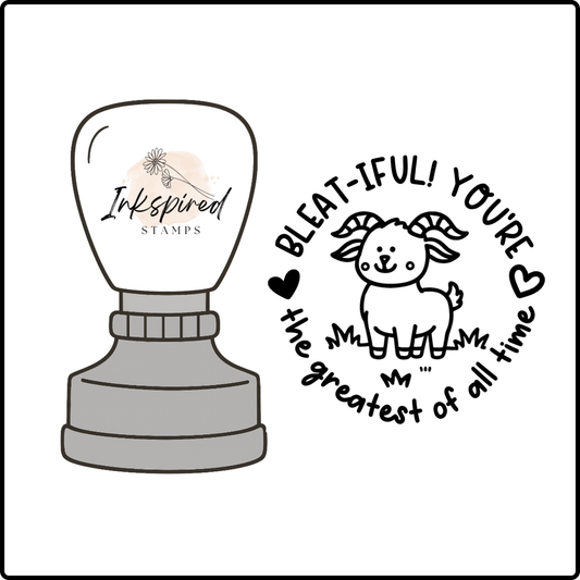 Bleat-iful! You're the Greatest of All Time Stamp