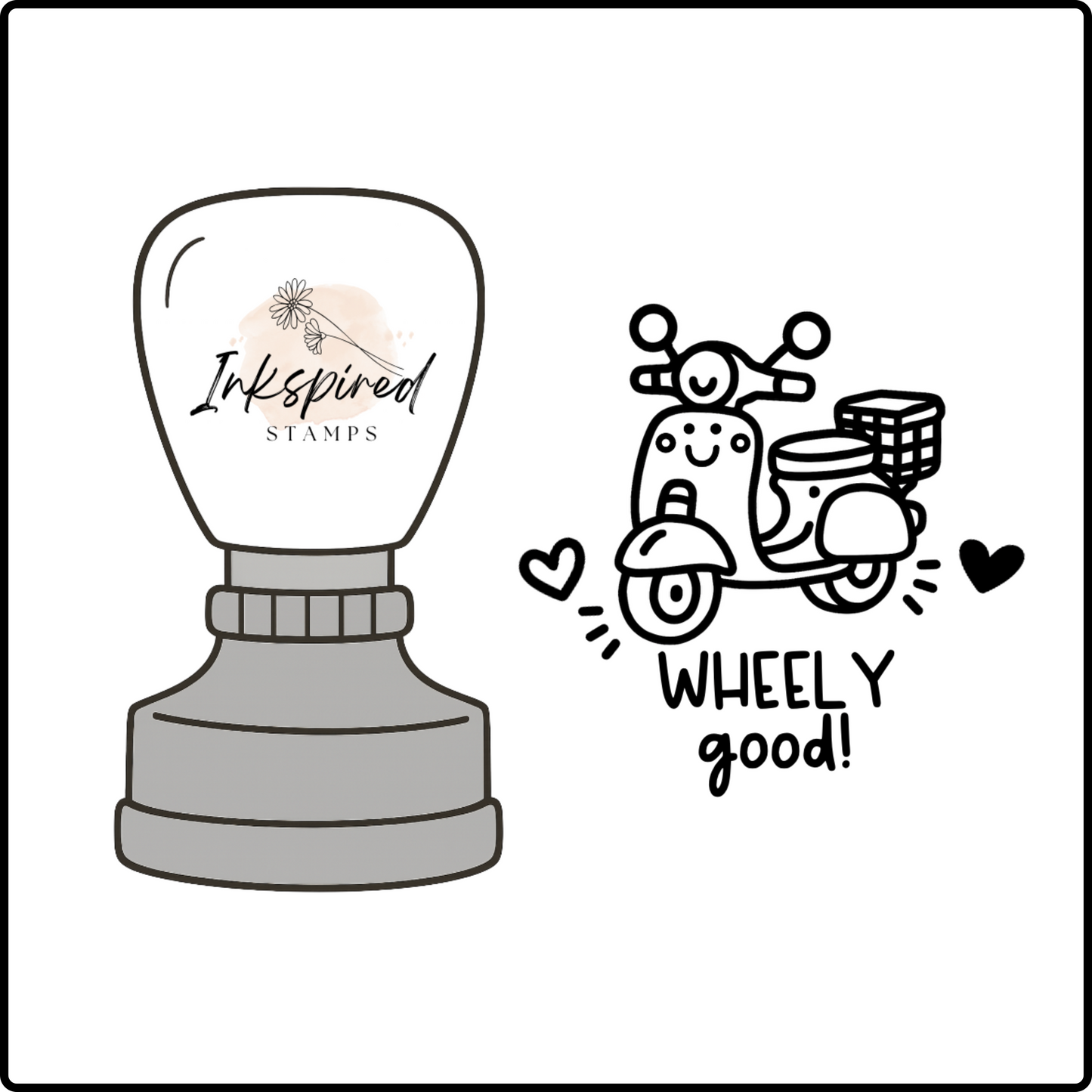 Wheely Good Stamp