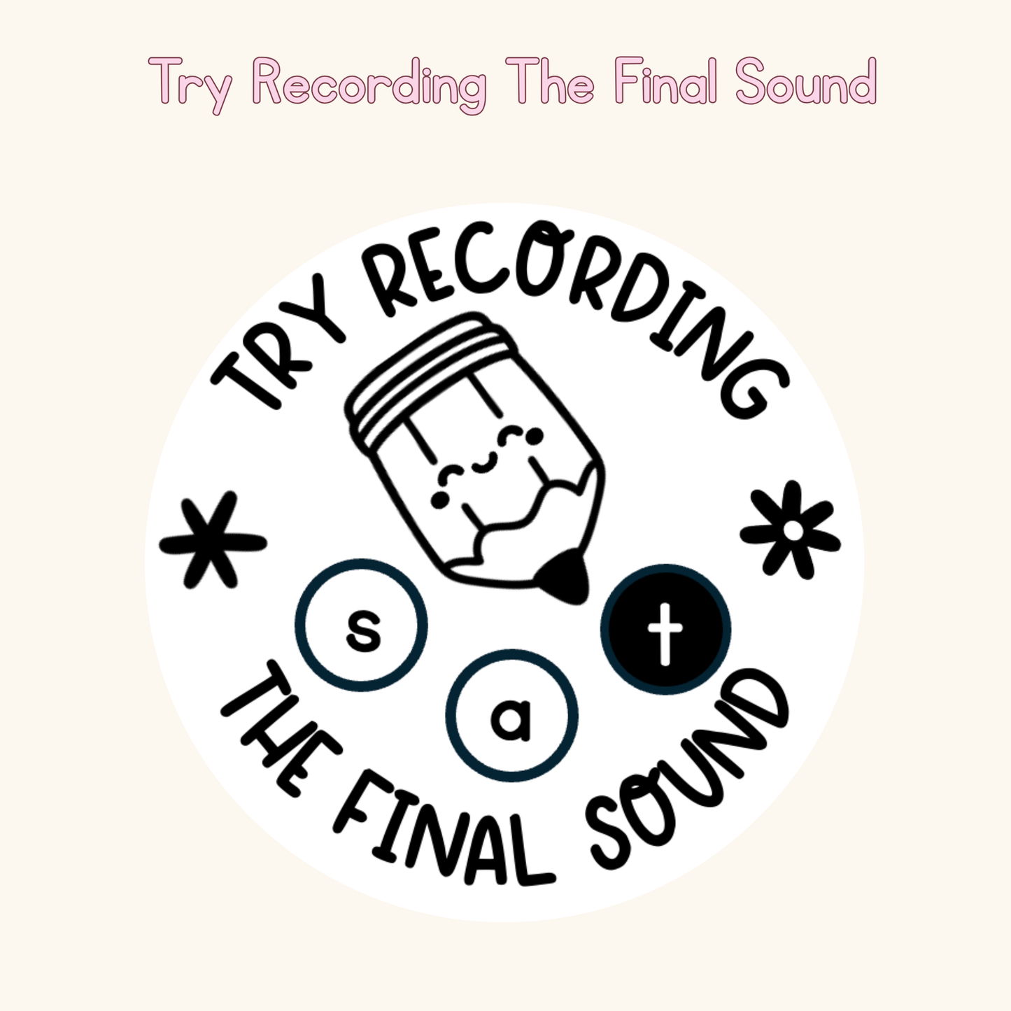 Try Recording The Final Sound Stamp