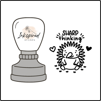 Sharp Thinking Stamp