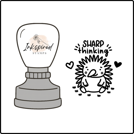 Sharp Thinking Stamp