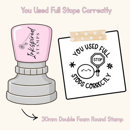 You Used Full Stops Correctly Stamp