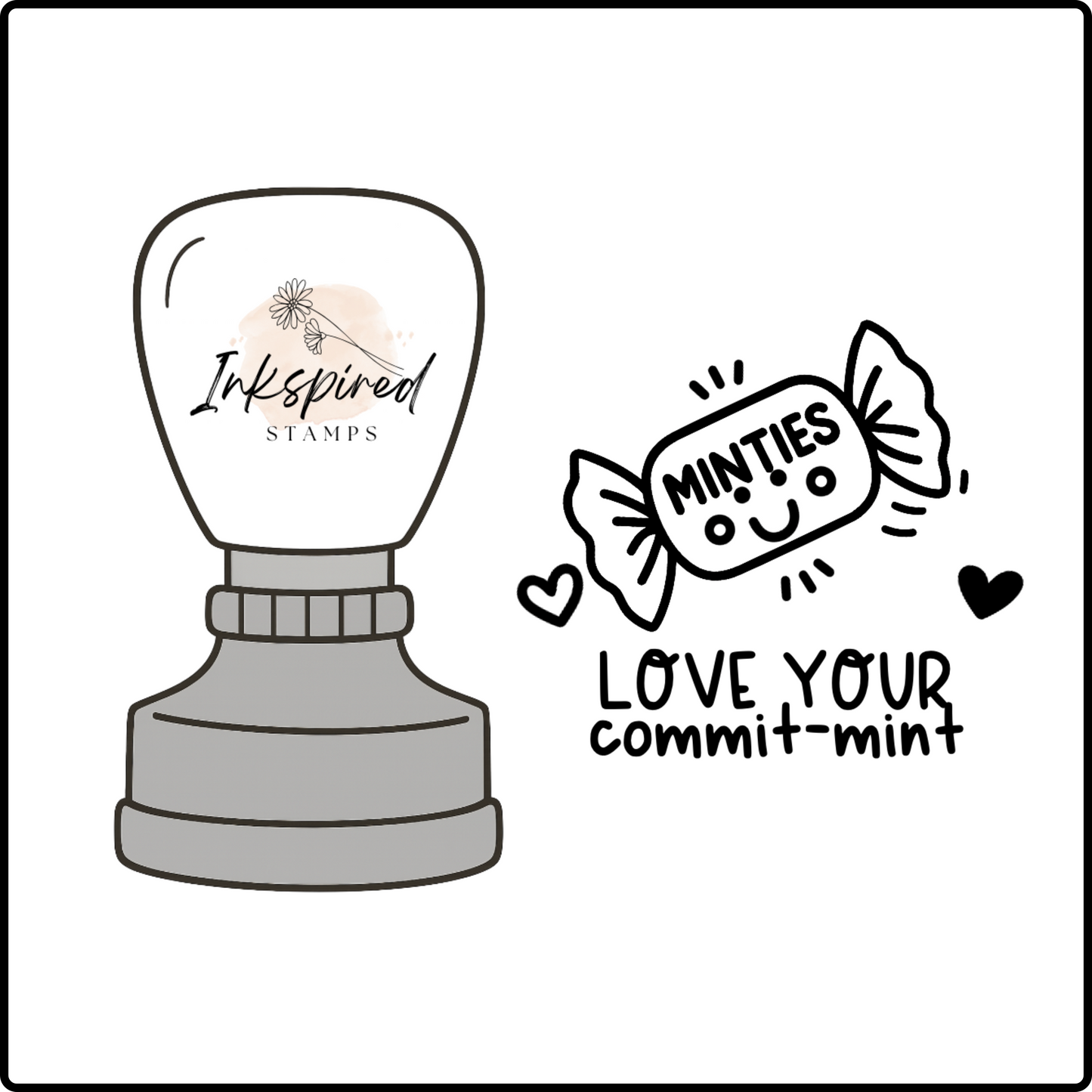 Love Your Commit-mint Stamp