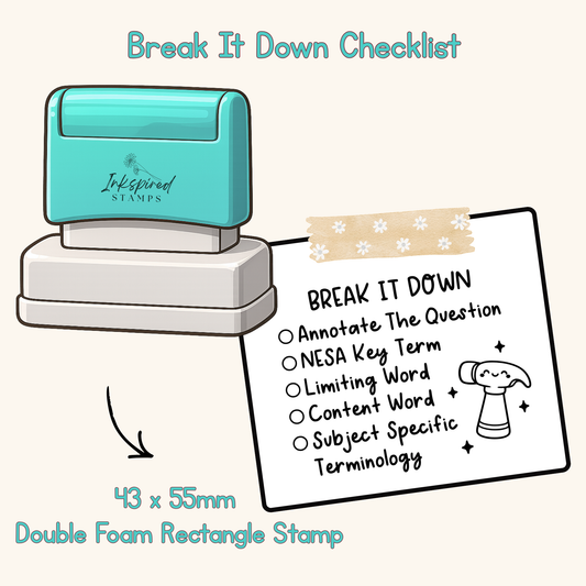 Break It Down Checklist