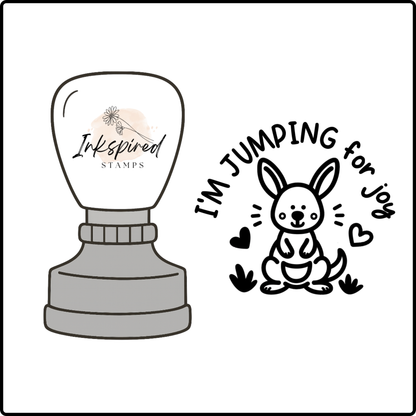 I'm Jumping For Joy Stamp