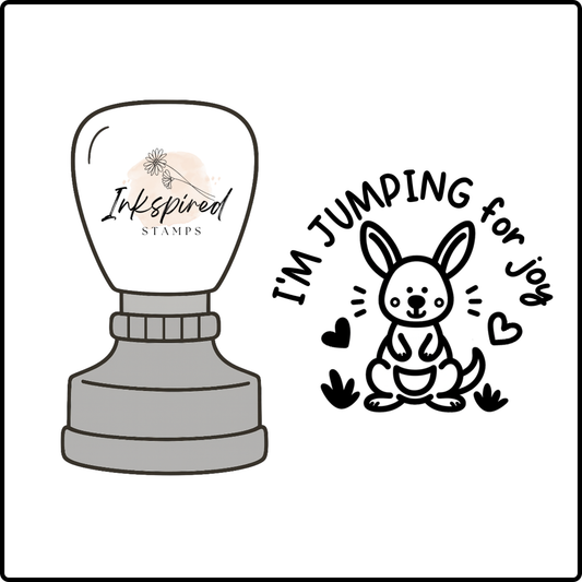 I'm Jumping For Joy Stamp