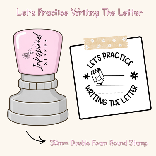 Let’s Practice Writing The Letter Stamp
