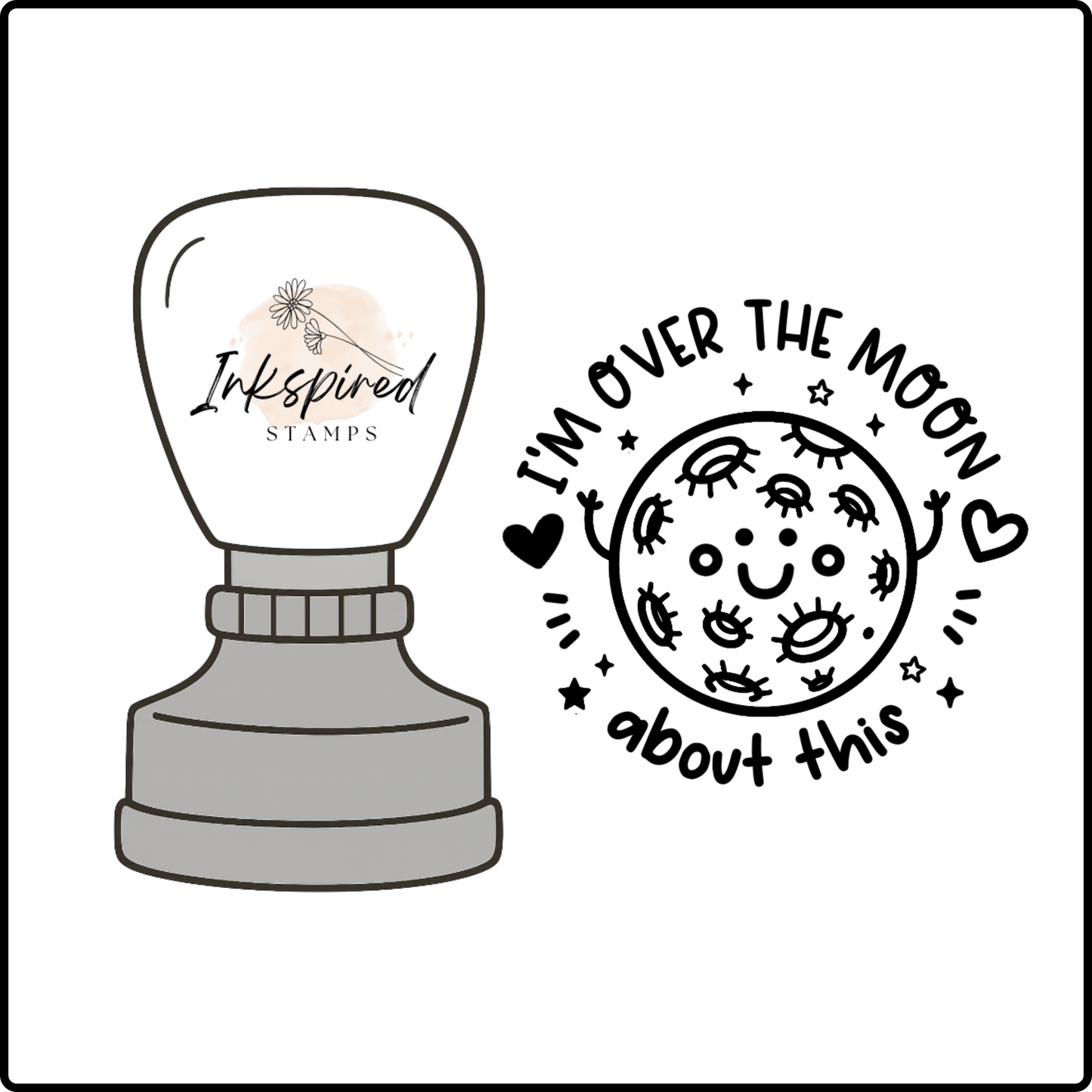 I'm Over the Moon About This Stamp