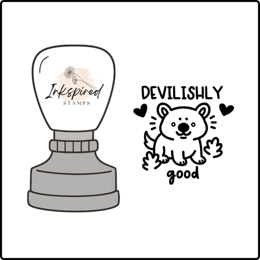Devilishly Good Stamp
