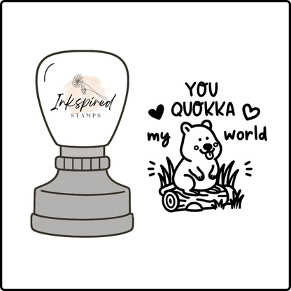 You Quokka My World Stamp