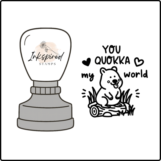 You Quokka My World Stamp
