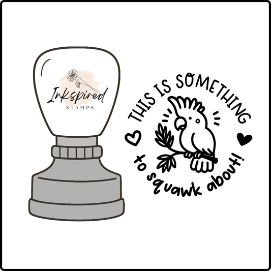 This is Something to Squawk About Stamp