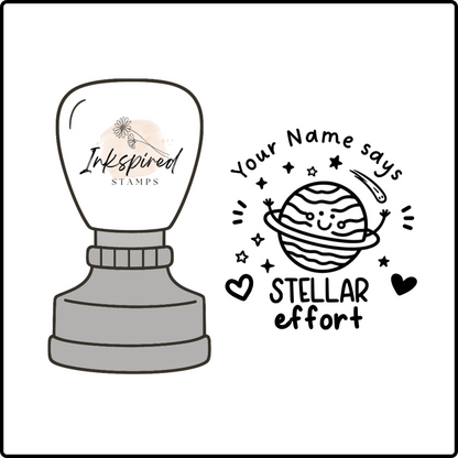 Stellar Effort Personalised Stamp