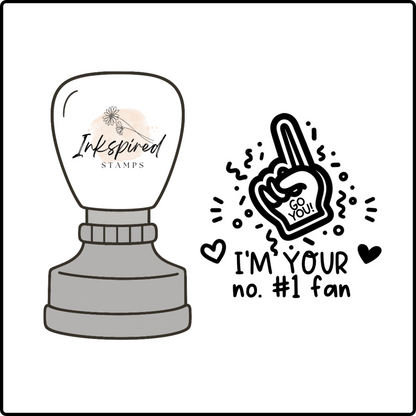 I'm Your Number 1 Fan Stamp