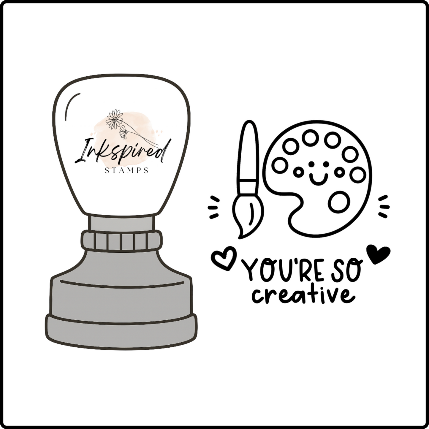 You're So Creative Stamp