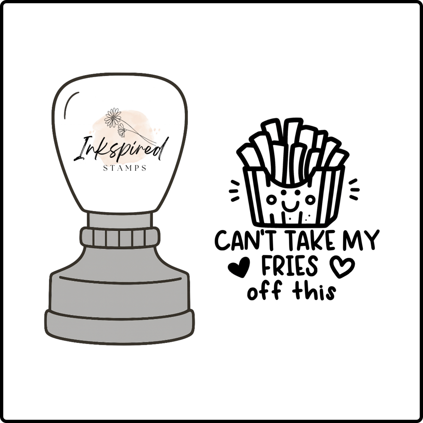 Can't Take My Fries off This Stamp