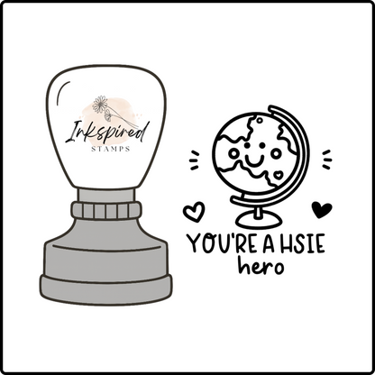 You're a HSIE Hero Stamp