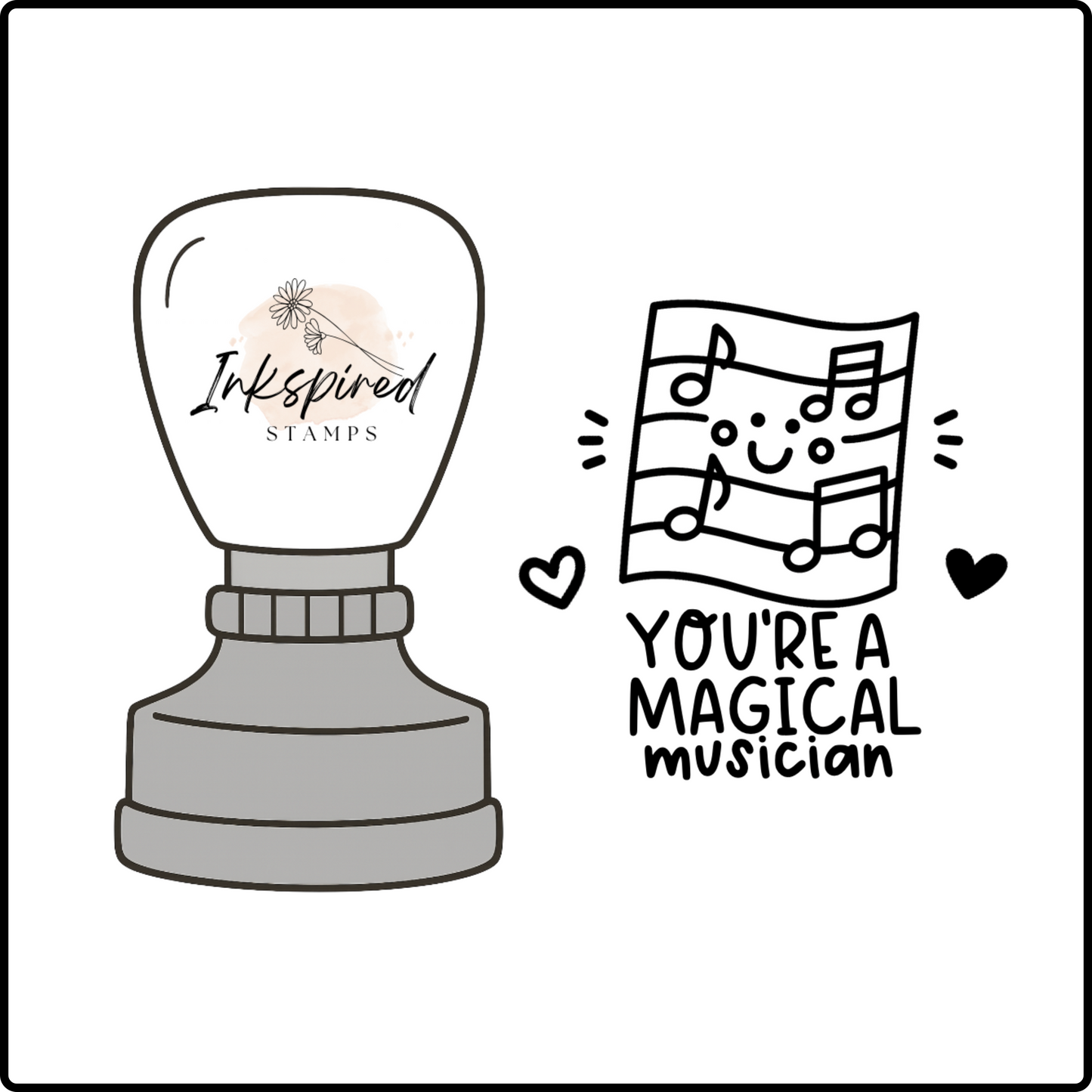 You're a Magical Musician Stamp