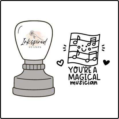 You're a Magical Musician Stamp