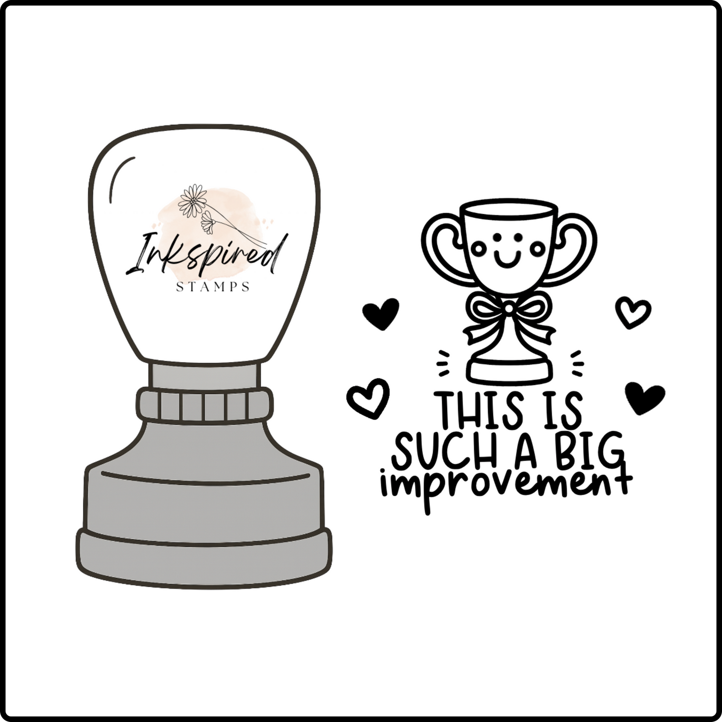 This is Such a Big Improvement Stamp