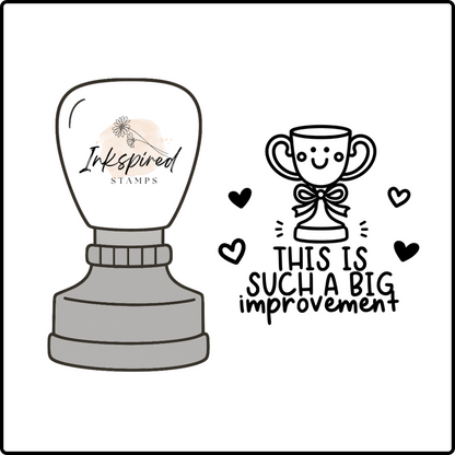 This is Such a Big Improvement Stamp