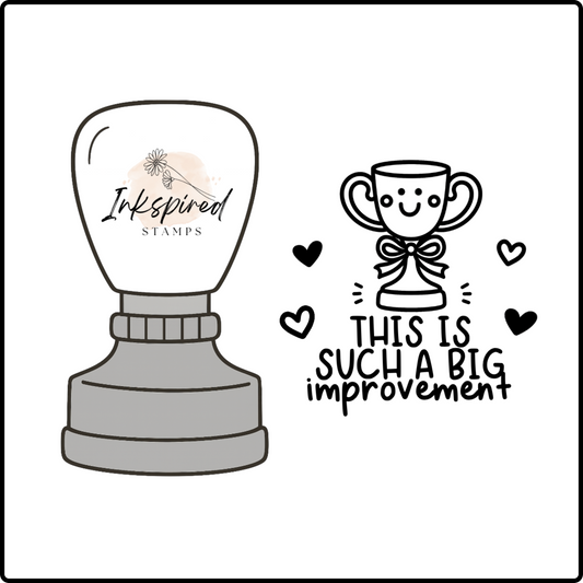 This is Such a Big Improvement Stamp