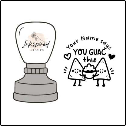 You Guac This Personalised Stamp