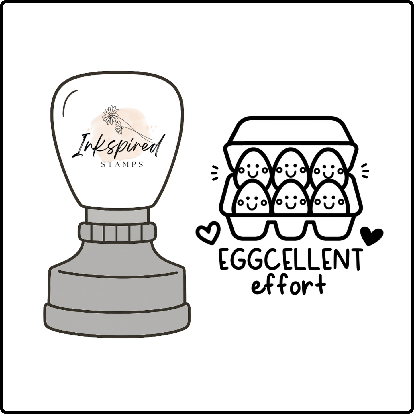Eggcellent Effort Stamp