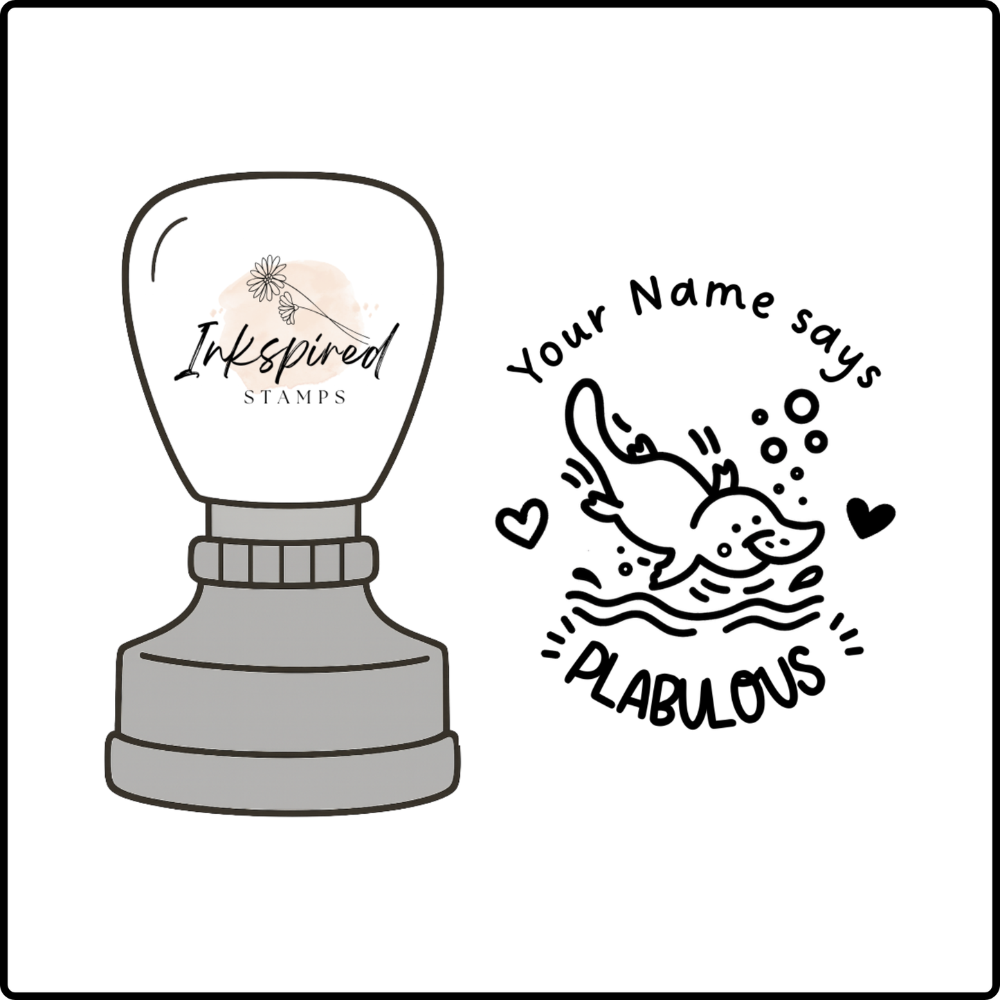 Plabulous Personalised Stamp
