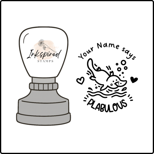 Plabulous Personalised Stamp