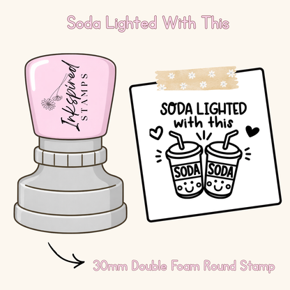 Soda Lighted With This