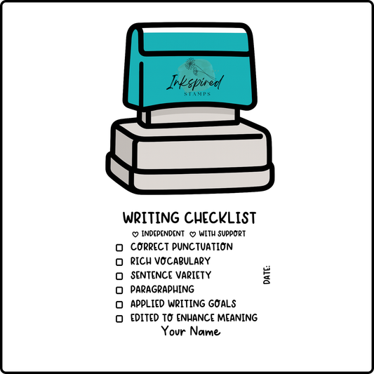 Writing Checklist Upper Years Stamp