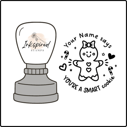 You're a Smart Cookie Personalised Stamp