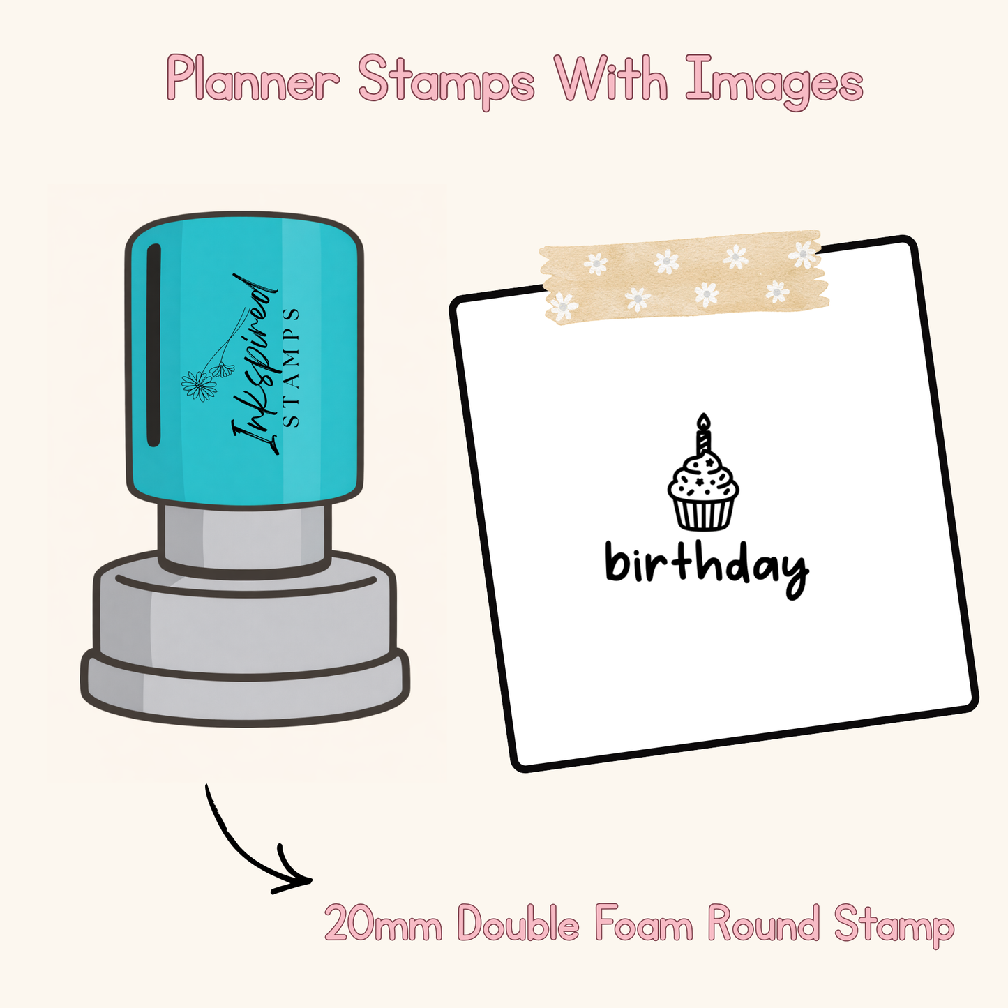 Planner Stamps with Images