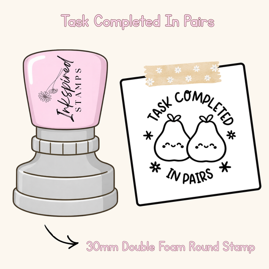 Task Completed In Pairs Stamp