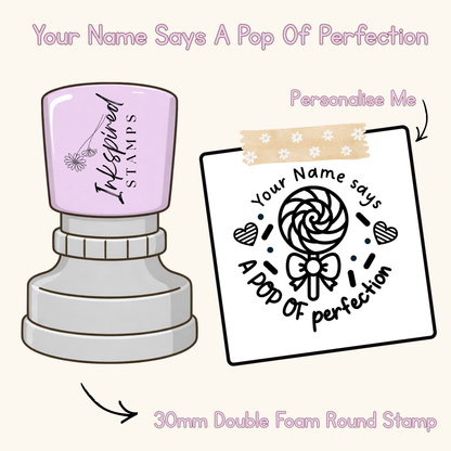 Your Name Says A Pop Of Perfection