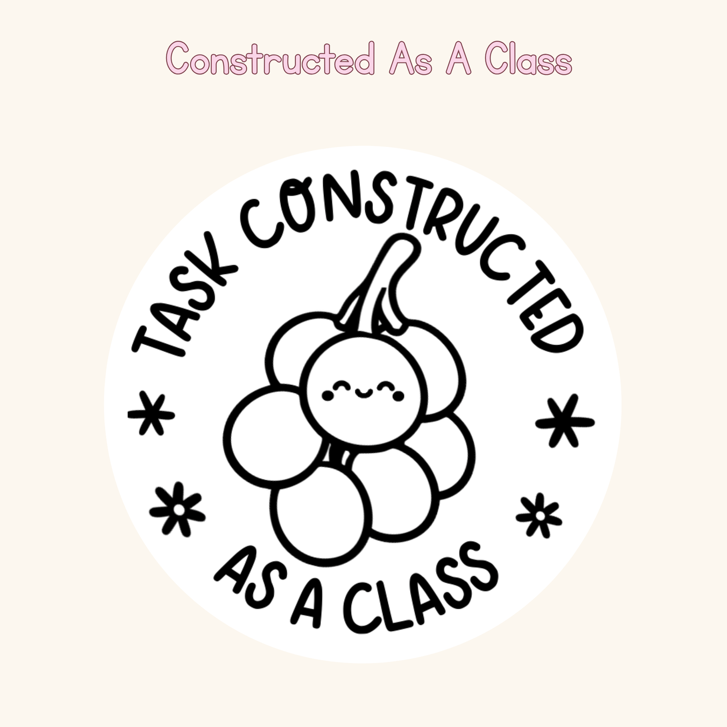Constructed As A Class Stamp