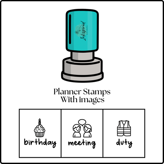 Planner Stamps with Images