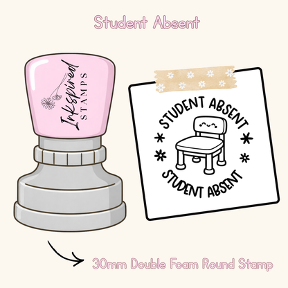 Student Absent Stamp
