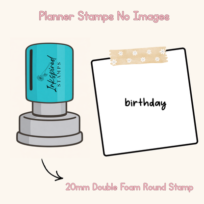 Planner Stamps No Images