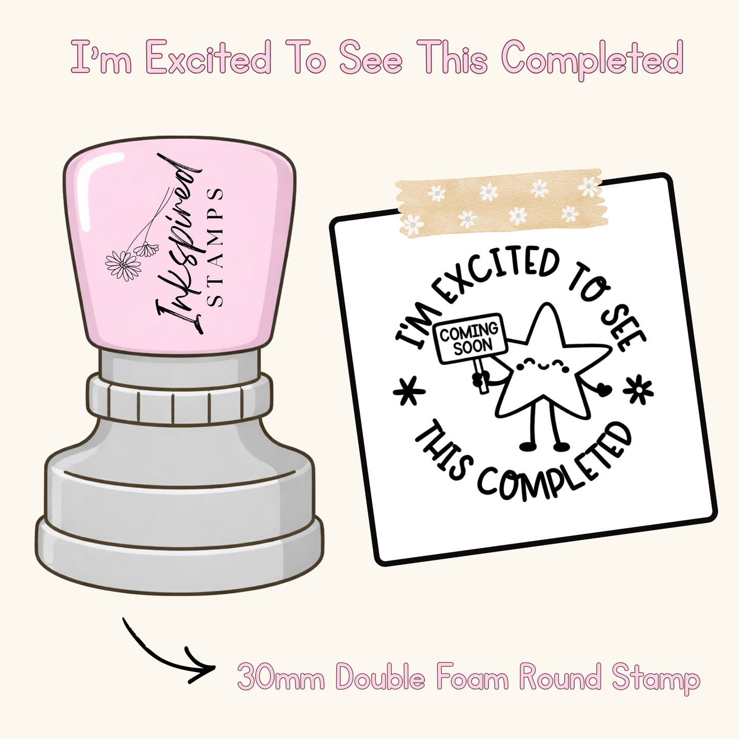 I’m Excited To See This Completed Stamp