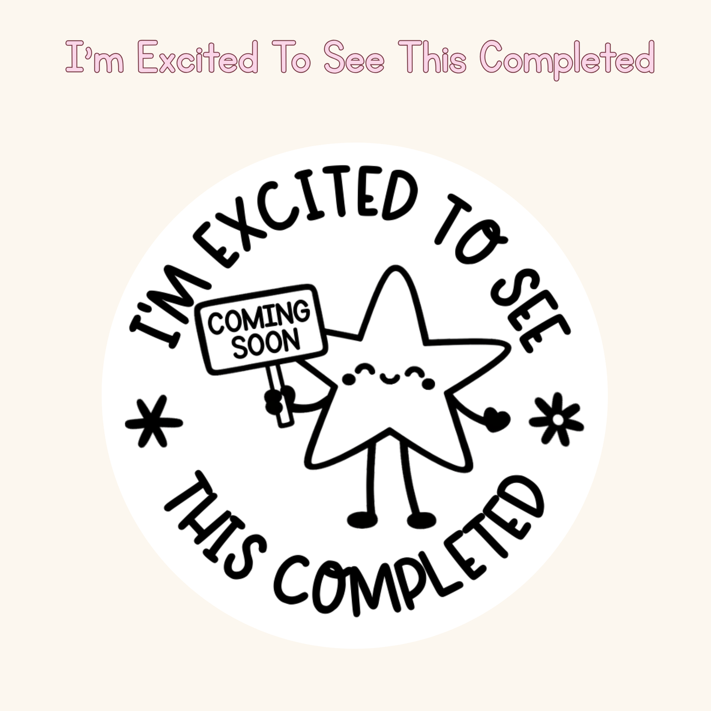 I’m Excited To See This Completed Stamp
