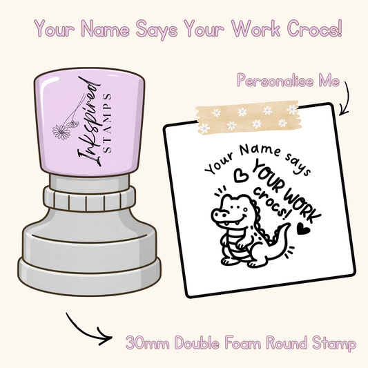 Your Name Says Your Work Crocs!